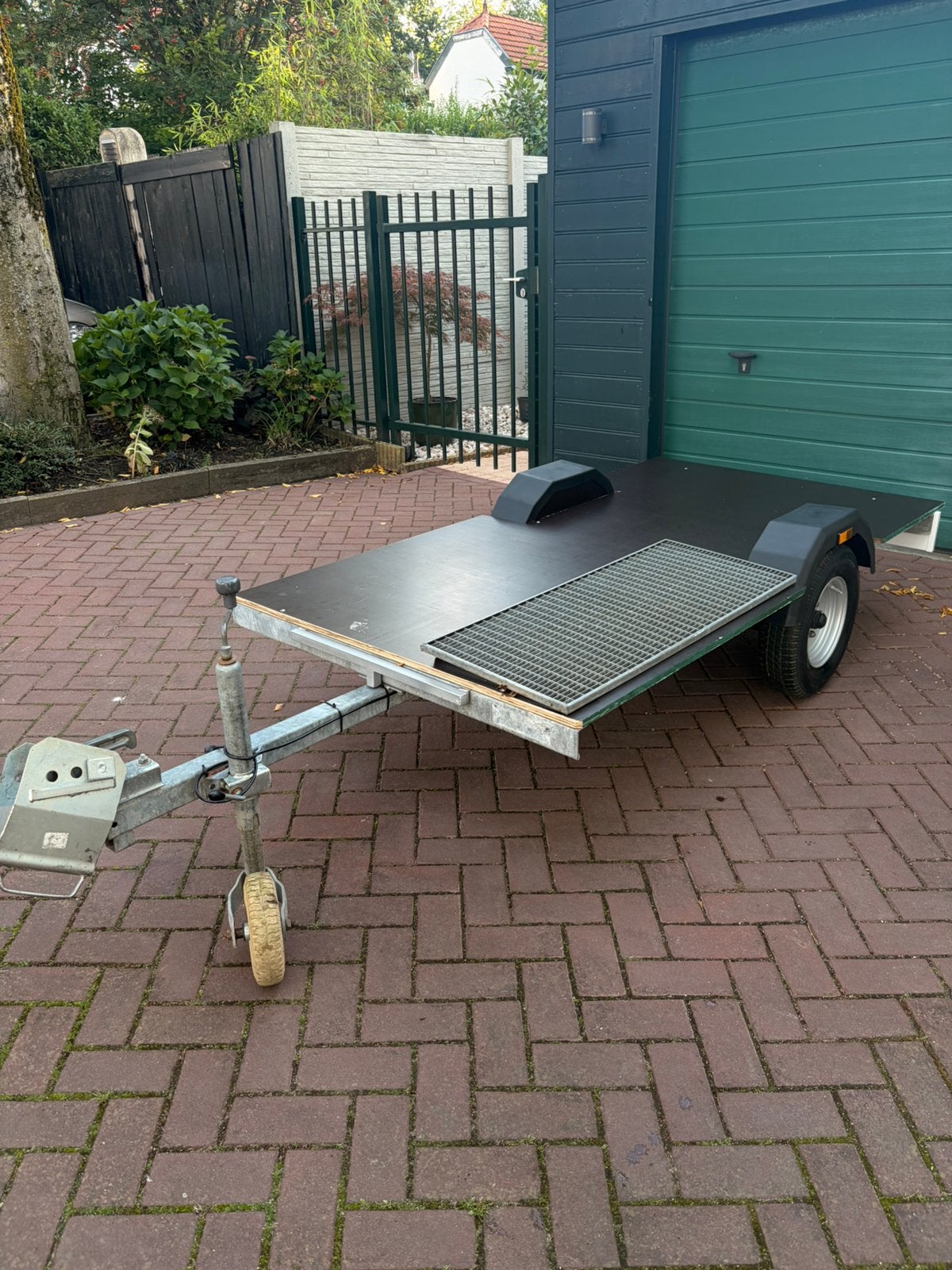 Motor trailer, motor aanhanger, Ophalen, Zo goed als nieuw