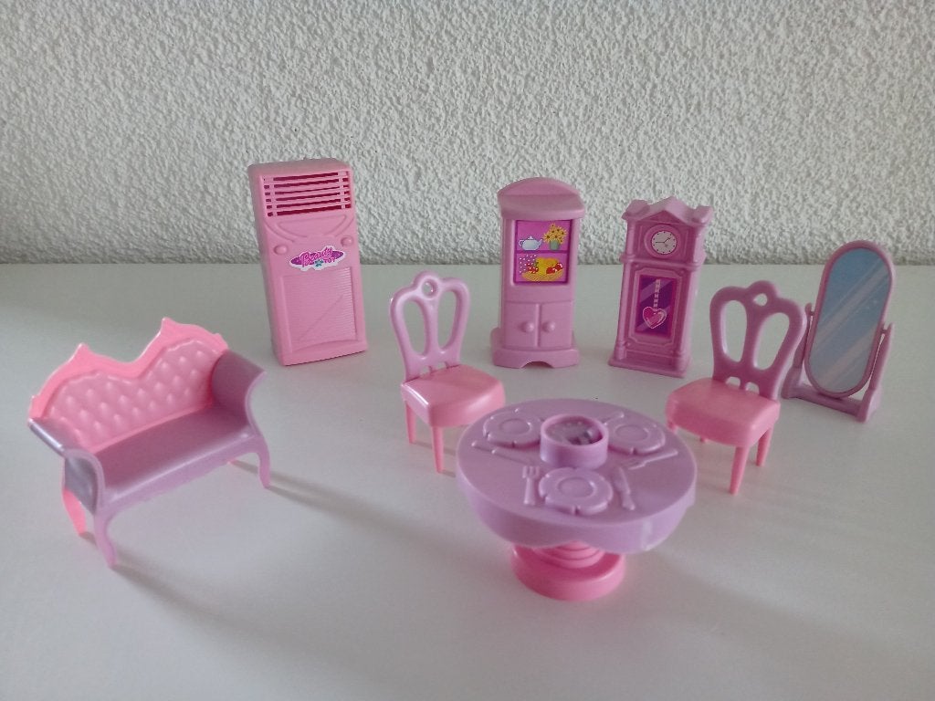Verschillende Meubeltjes en Accessoires voor POPPENHUIZEN, Verzamelen, Poppenhuizen en Toebehoren, Ophalen of Verzenden, Gebruikt
