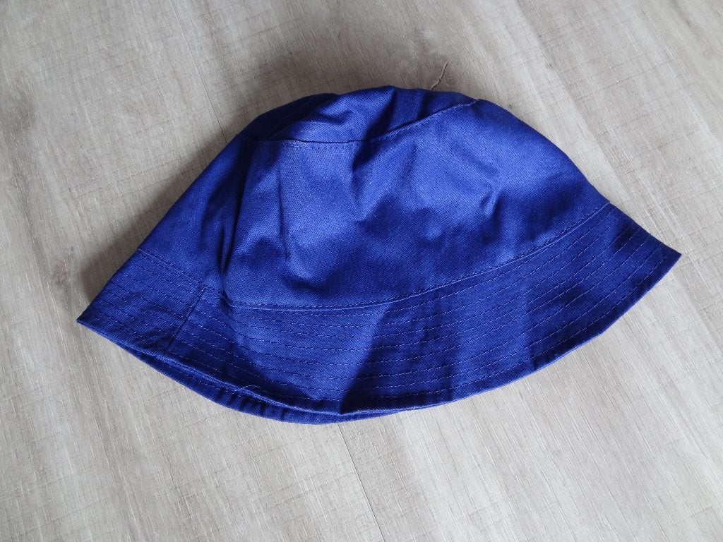NIEUW! Blauwe Bucket Hat / Vissershoed – Kobaltblauw >Snelle, Ophalen of Verzenden, Nieuw, 55 cm (S, 6⅞ inch) of minder, Hoed