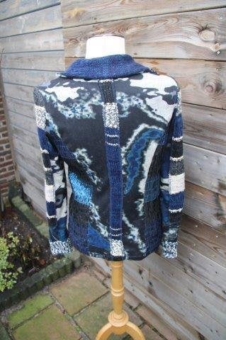 Vest blauw/ zwart Lulu-H mt M winter Vaste prijs AANBIEDING, Maat 38/40 (M), Blauw, Ophalen of Verzenden, Zo goed als nieuw