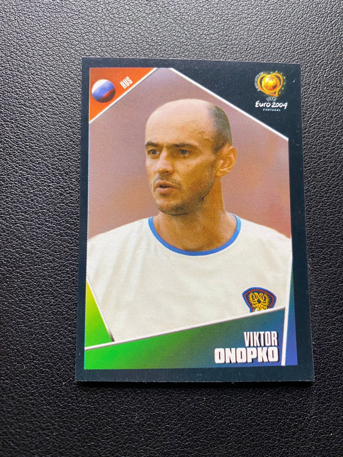 Viktor Onopko - Rusland - Panini Euro 2004, Ophalen of Verzenden, Zo goed als nieuw, Plaatje