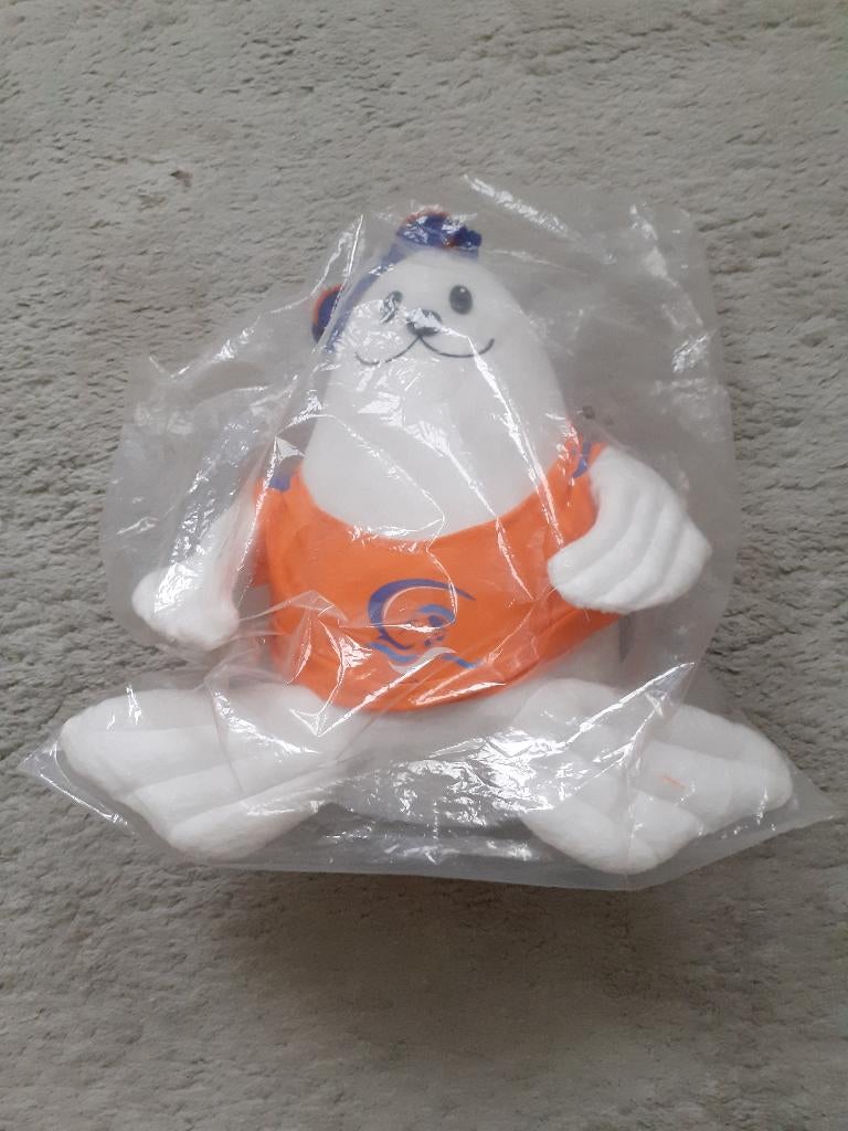 knuffel mascotte zeeleeuw EK zwemmen Eindhoven 2008, Verzamelen, Sportartikelen en Voetbal, Ophalen of Verzenden, Nieuw, Overige sporten