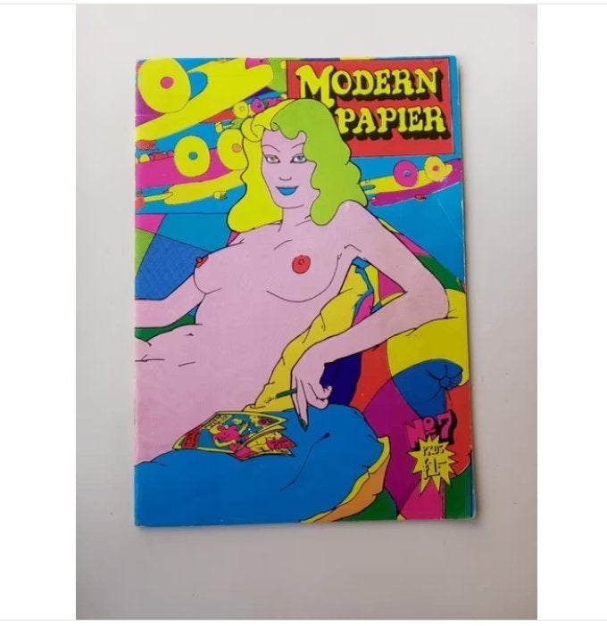 modern papier nr.7 *1971*- joost swarte, Boeken, Joost swarte, Overige gebieden, Ophalen of Verzenden, Zo goed als nieuw