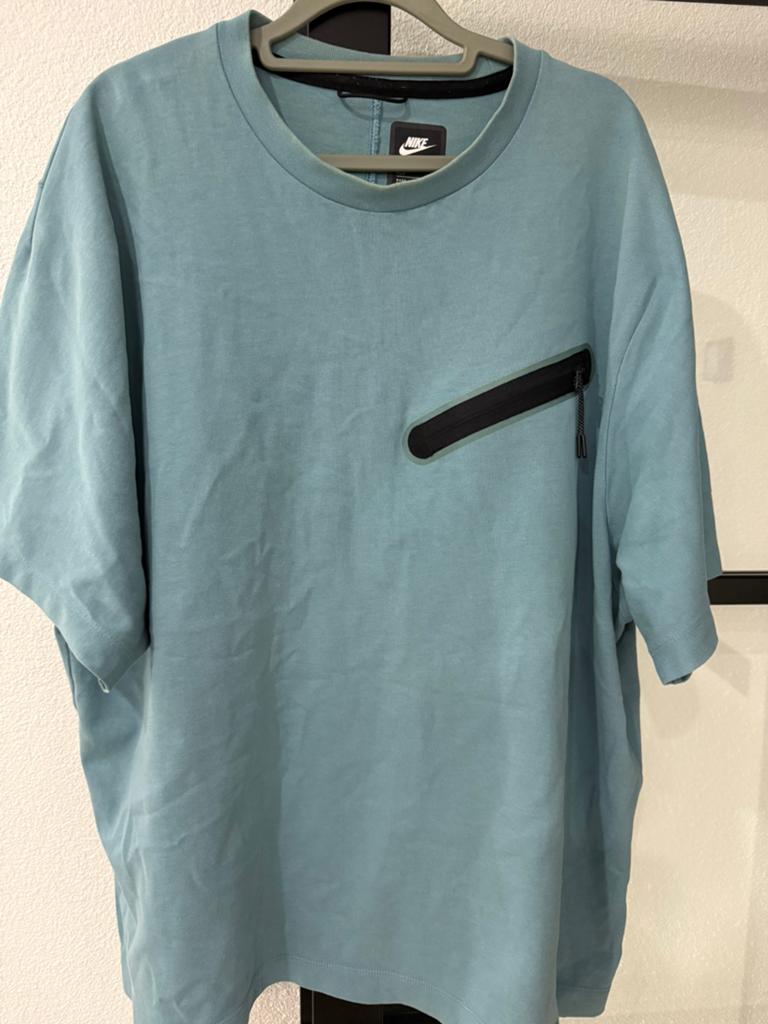 Nike Tech Shirt, Ophalen of Verzenden, Zo goed als nieuw, Maat 56/58 (XL), Blauw