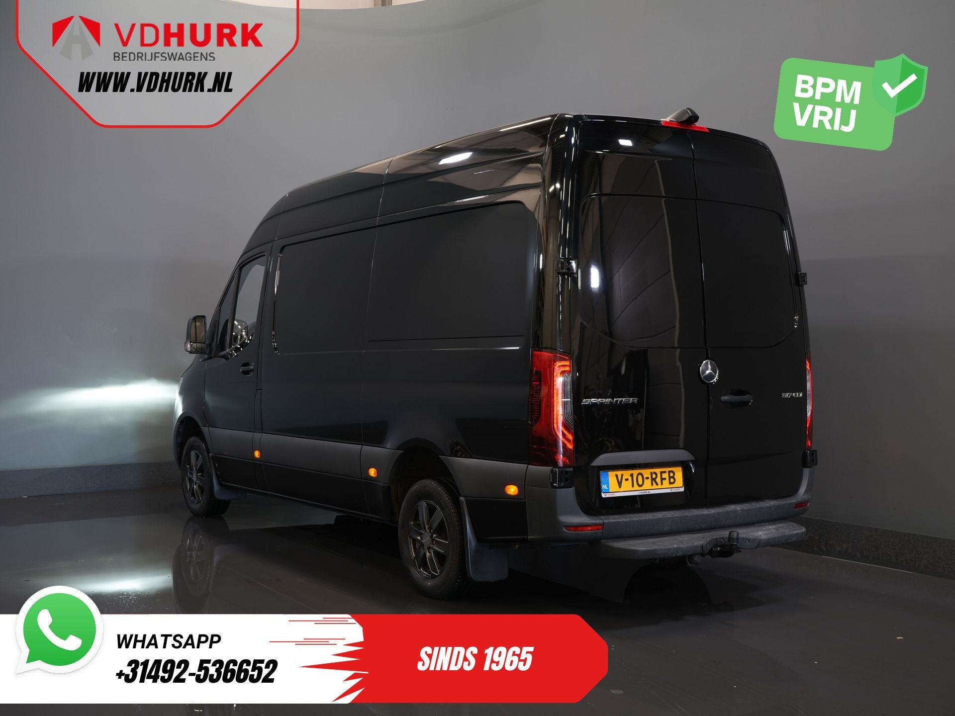 Mercedes-Benz Sprinter 317 CDI Aut. L2H2 LED/ Gev.Stoel/ Sto, Automaat, Gebruikt, 4 cilinders, 2000 kg