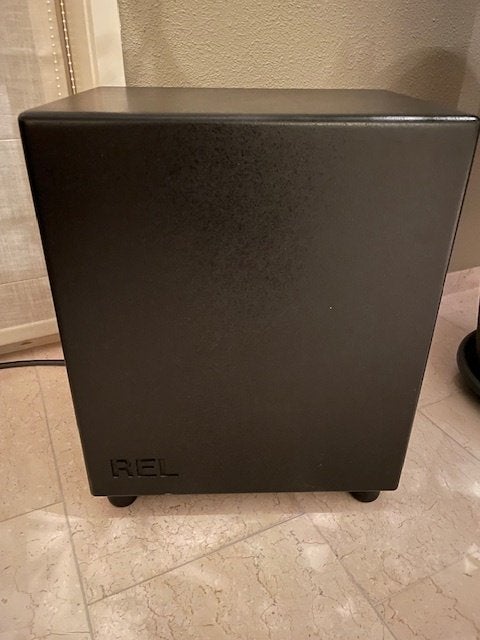 REL Subwoofer Strata II, Audio, Tv en Foto, Gebruikt, Subwoofer, 60 tot 120 watt, Ophalen