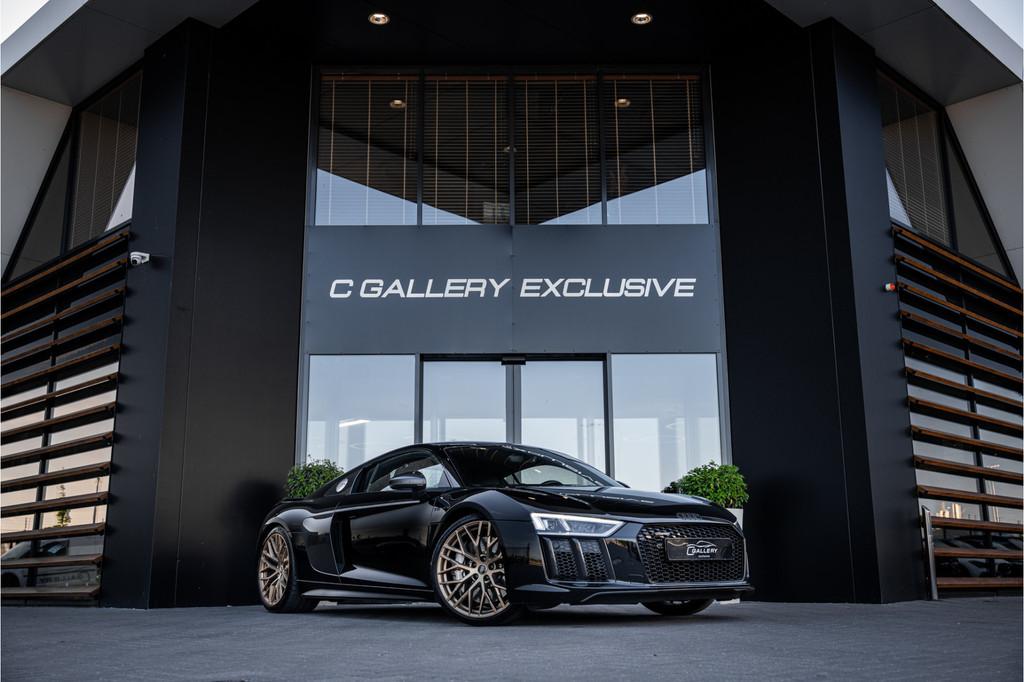 Audi R8 5.2 FSI quattro Plus - Carbon | Keramisch | B&O | Ca, Auto's, Audi, Bedrijf, Te koop, R8, 4x4, ABS, Achteruitrijcamera