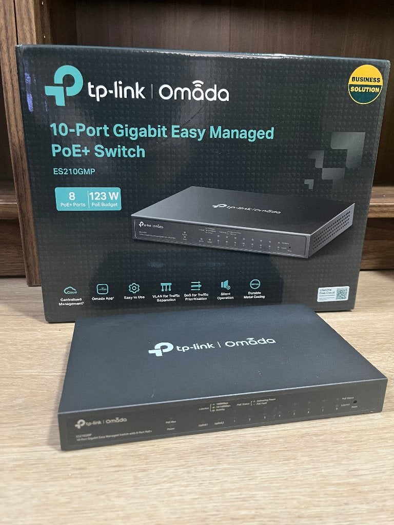 TP-Link Omada ES210GMP Switch, Ophalen, Zo goed als nieuw