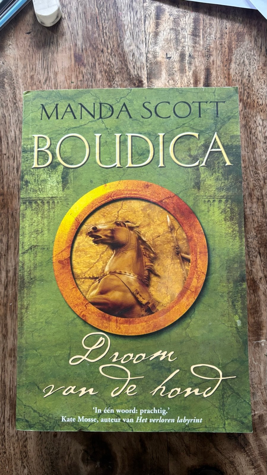 Boudica: Droom van de hond - Manda Scott, Boeken, Ophalen of Verzenden, Zo goed als nieuw, Nederland