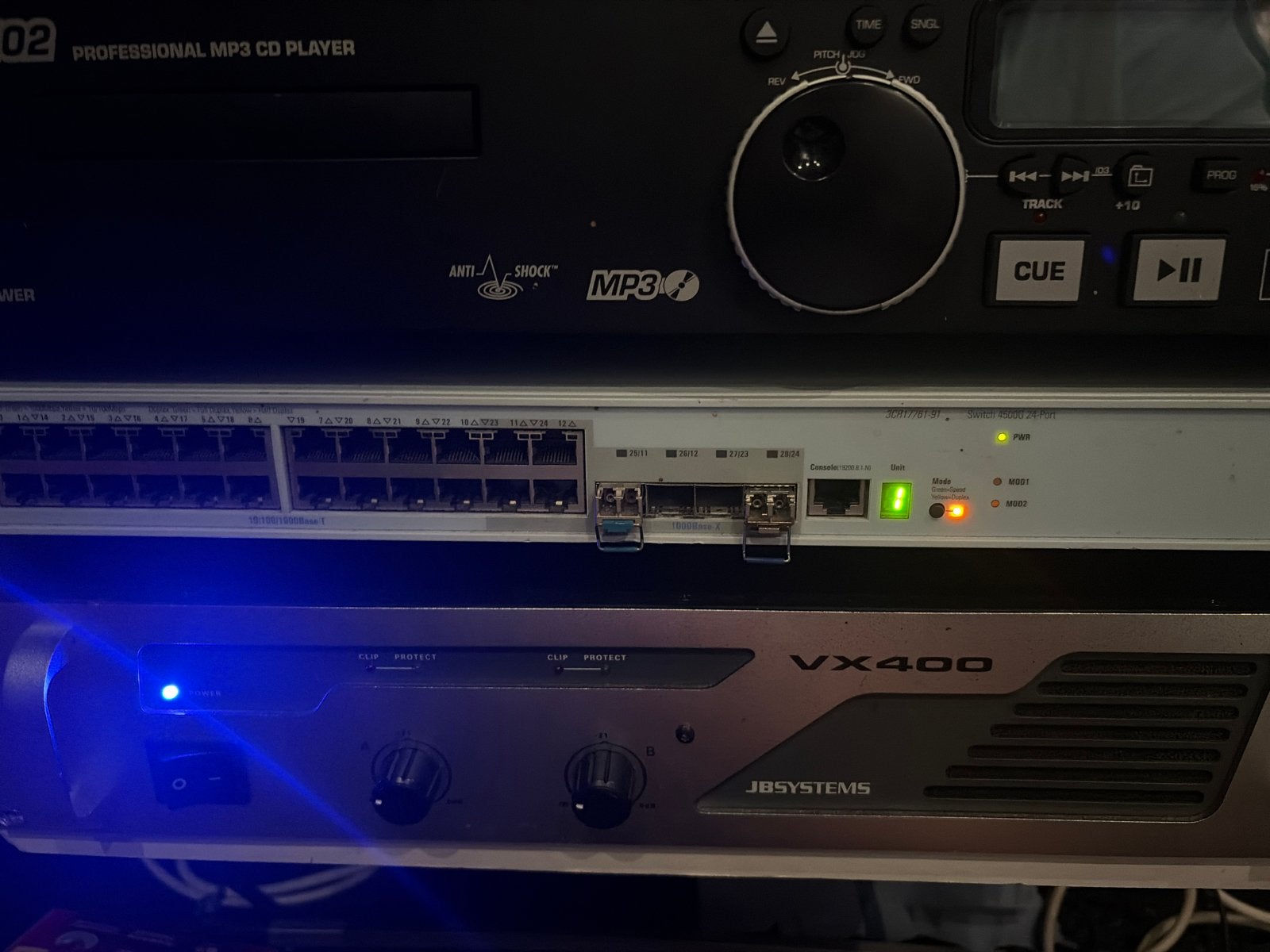 JB Systems VX400 Versterker - Goede Staat, Ophalen, Gebruikt