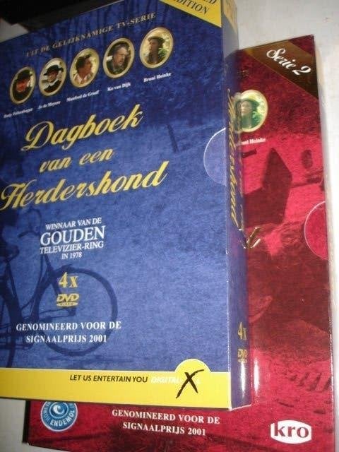 Dagboek van een Herdershond- COMPLEET- LUXE- 8-DVD- (NIEUW), Alle leeftijden, Verzenden, Nieuw in verpakking, Drama