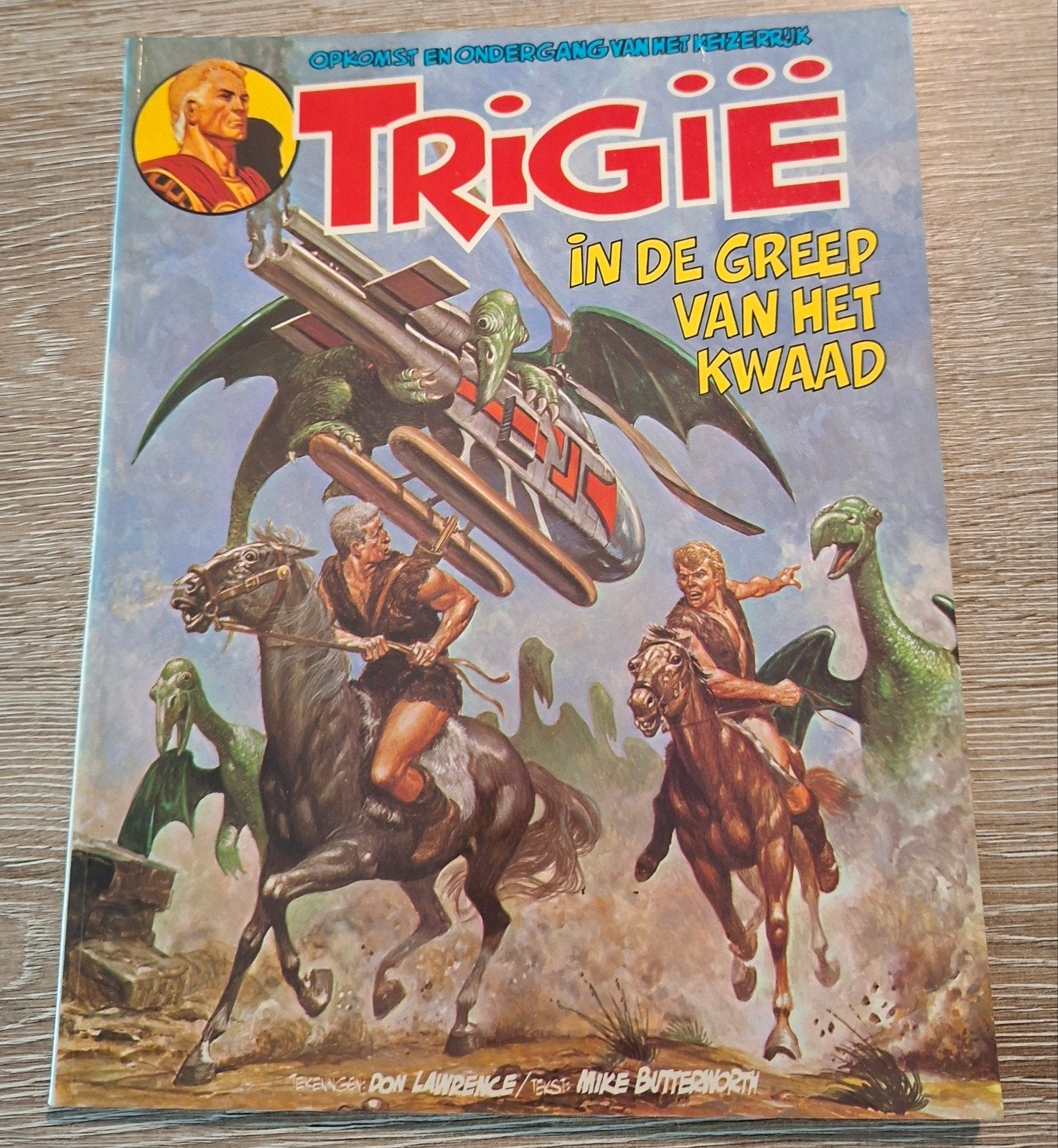 Trigië, Eén stripboek, Ophalen of Verzenden, Gelezen