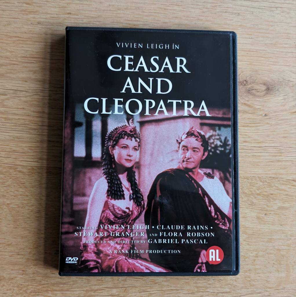 Caesar and Cleopatra (1945) DVD Vivien Leigh, Claude Rains, Ophalen of Verzenden, Zo goed als nieuw, Actie en Avontuur