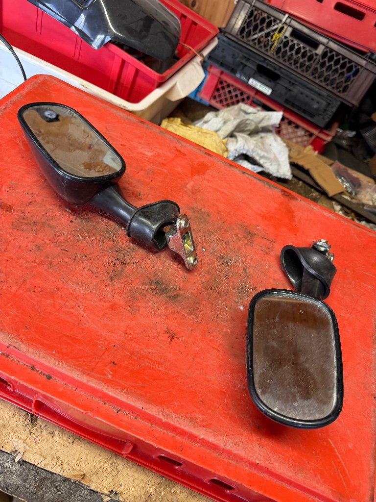 Honda NSR 125 JC22 set spiegels origineel, Ophalen of Verzenden