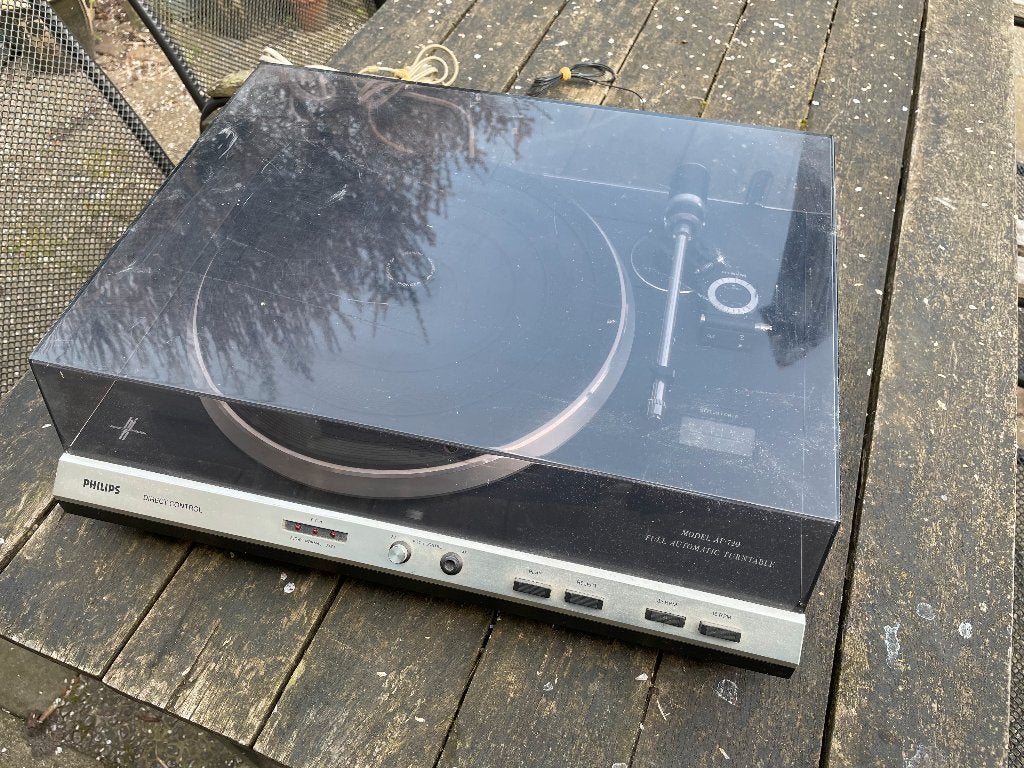 philips draaitafel AF-729 (defect), Ophalen, Niet werkend, Platenspeler, Philips