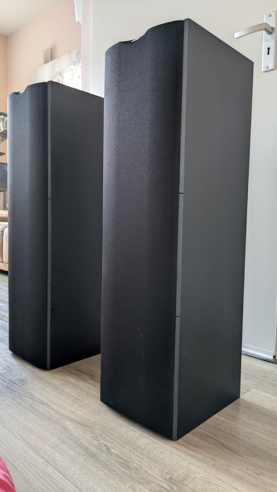 Te koop: mooie B&W DM603 S2 vloerstaande luidsprekers, Ophalen, Vloerstaande luidspreker, Gebruikt, 120 tot 150 watt