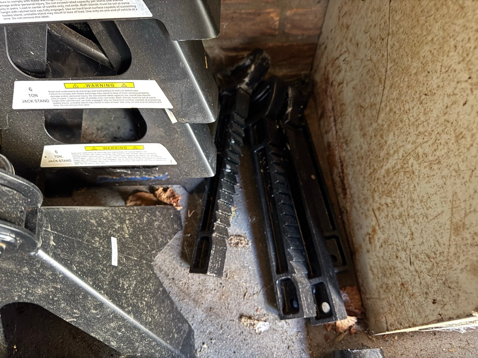 Garagekrik 3 ton met assteunen 6 ton, Auto diversen, Ophalen, Zo goed als nieuw, Hydraulisch, Garagekrik