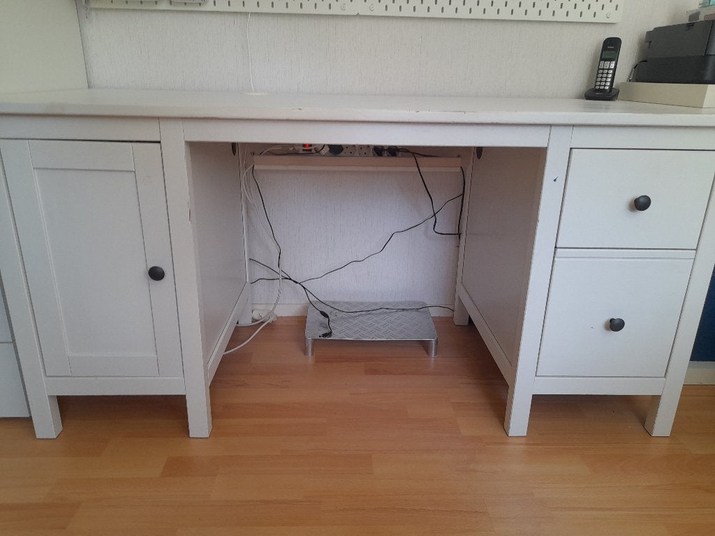 Bureau, Ophalen, 155 cm, Scandinavisch, Hout