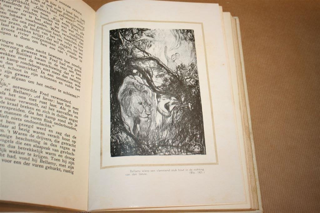 Door donker Afrika.Ralph Durand. Uitg. Kluitman 1934., Boeken, Ophalen of Verzenden, Gelezen