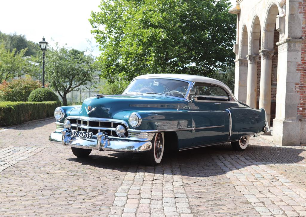 Cadillac serie 62 coupe de ville 1950, Auto's, 5400 cc, Blauw, Particulier, 6 stoelen