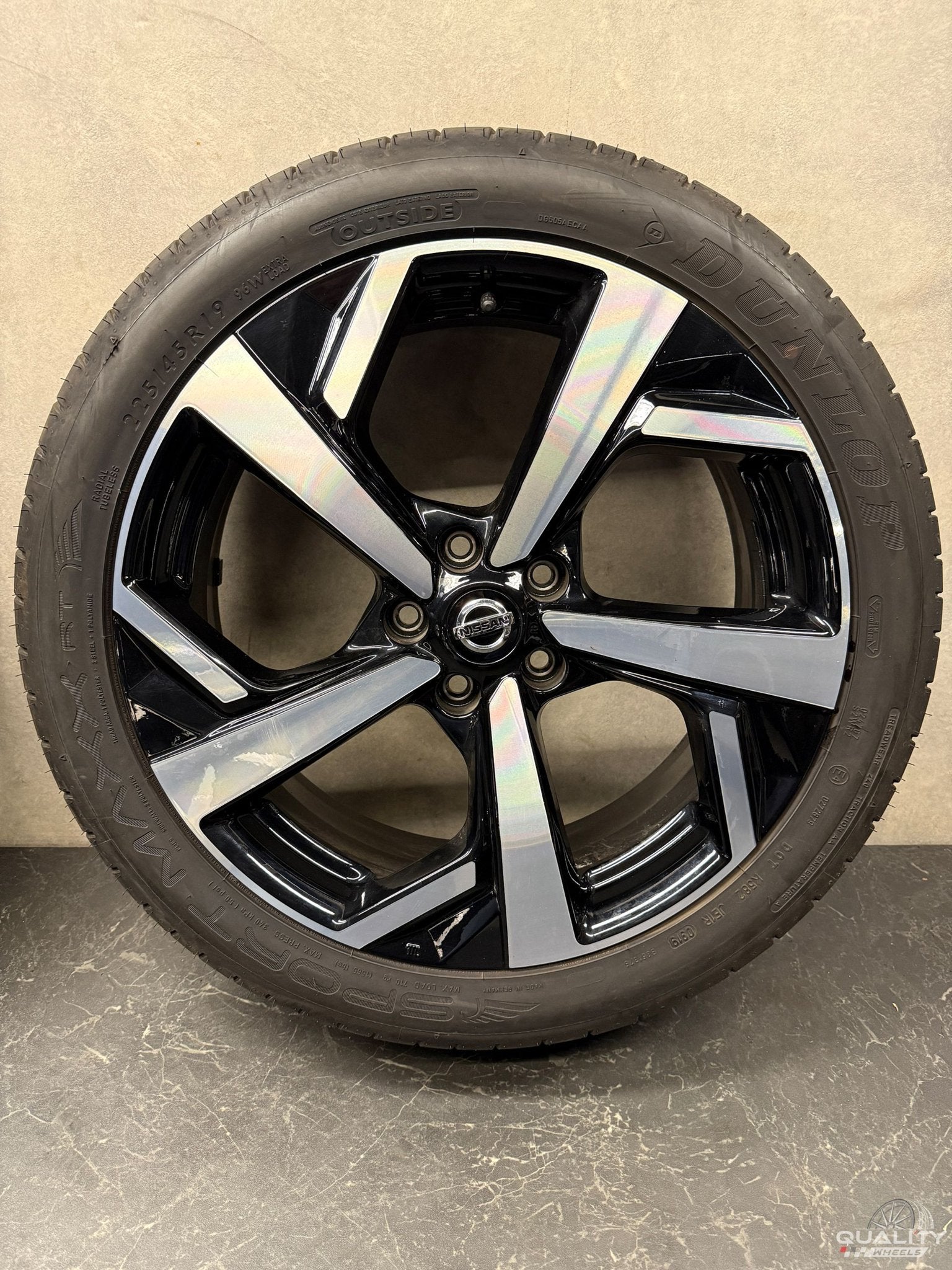 19” Nissan Juke F16, Qashqai J11, Kadjar Velgen + Banden 225, Auto-onderdelen, 19 inch, Gebruikt, -, -