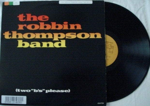 The Robbin Thompson Band - Two b's please, LP, Gebruikt, Ophalen of Verzenden, 12 inch
