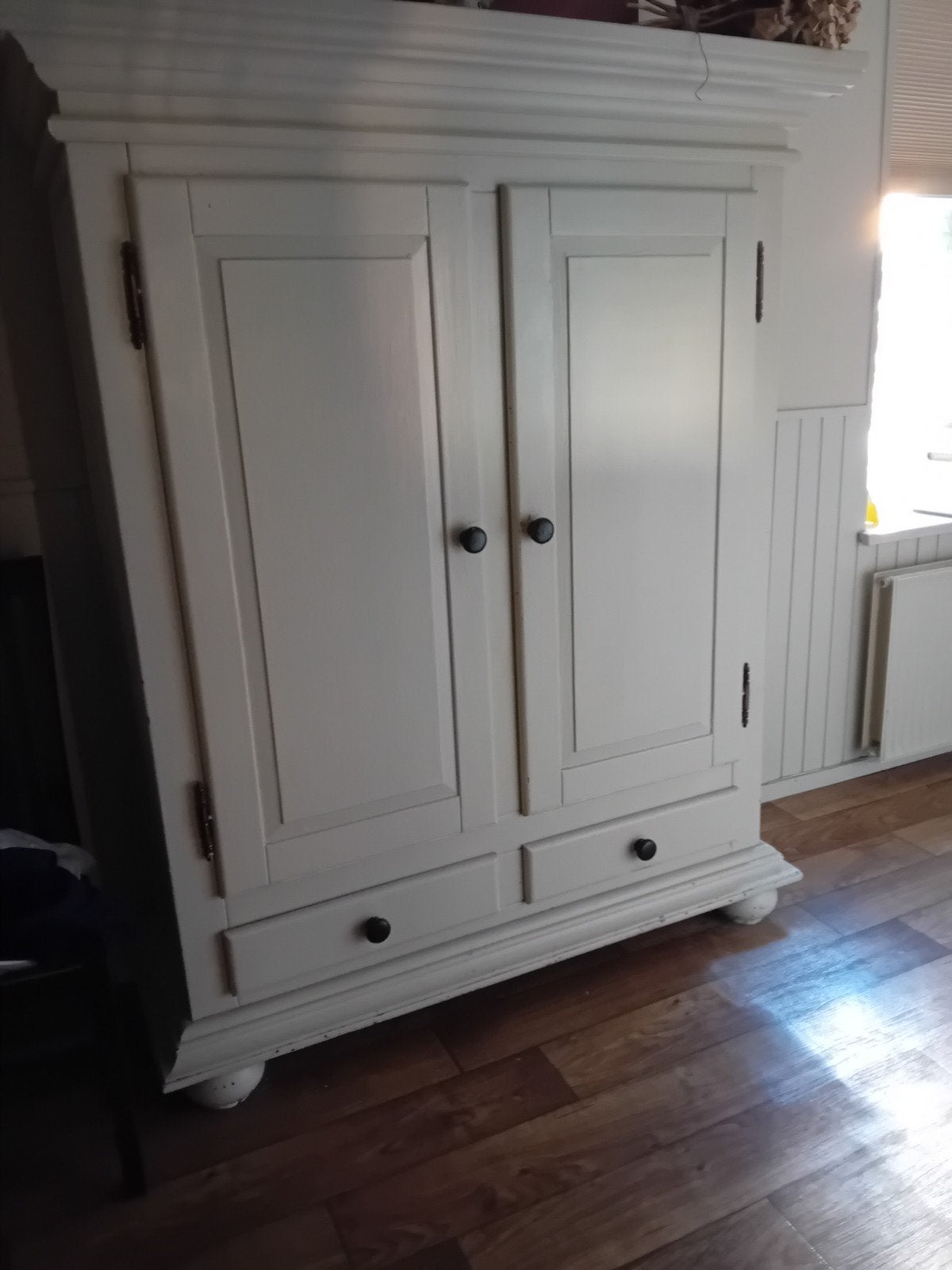 Brood kast met legplanken, Ophalen, Gebruikt, Met deur(en), Eikenhout