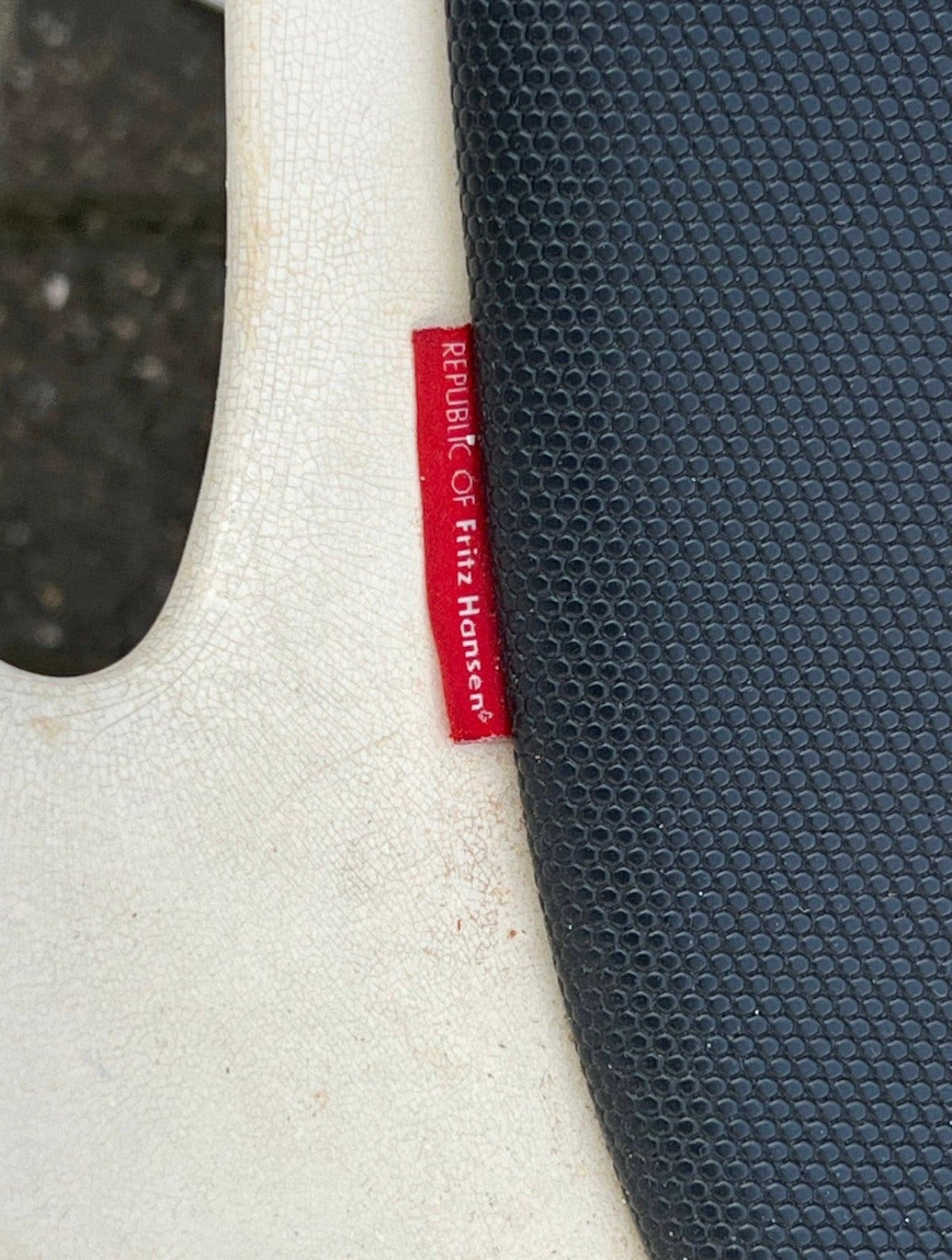 4 x DESIGN DRAAISTOEL Hiromichi Konno voor Fritz Hansen, Ophalen, Gebruikt, Wit, Kunststof