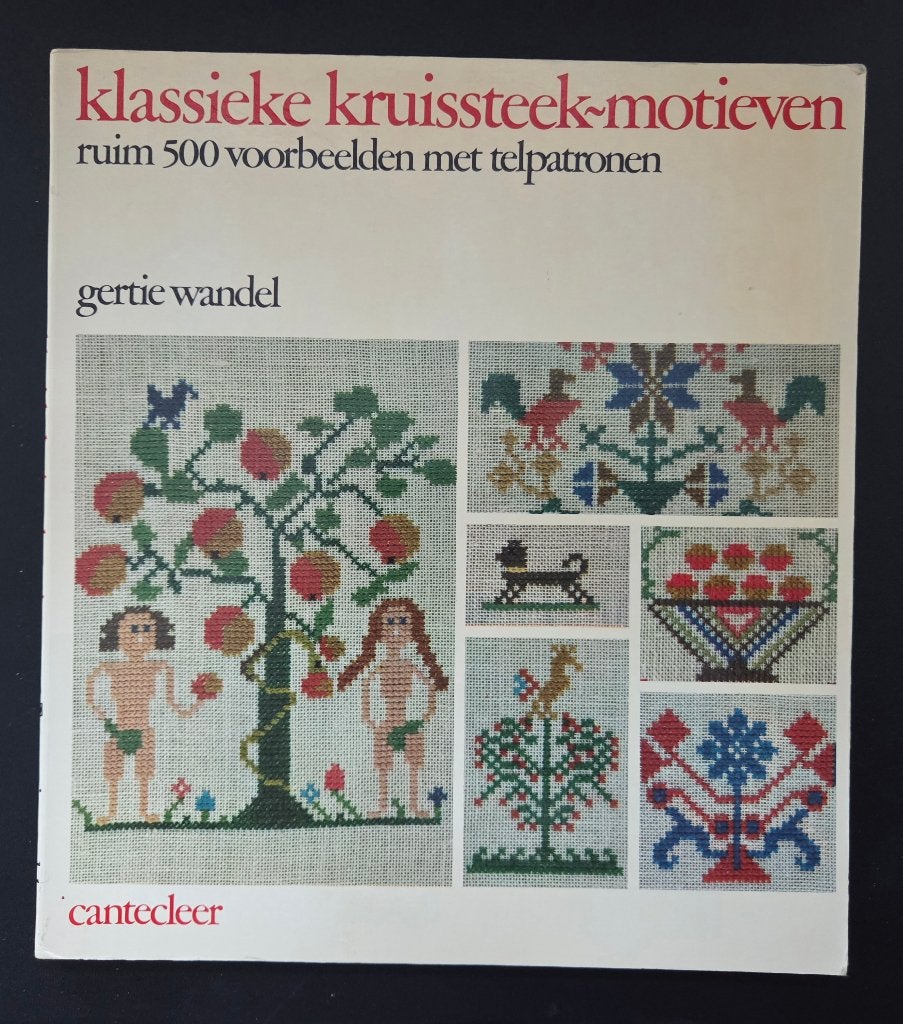 Klassieke kruissteek-motieven(500+ telpatronen)Gertie Wandel, Verzenden, Zo goed als nieuw, Handborduren, Patroon