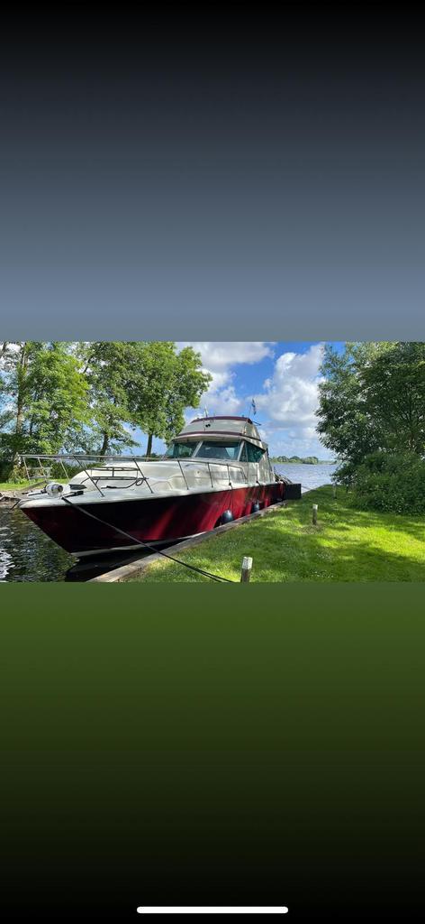 Nu met nieuwe foto’s Te koop 1974 Chris Craft van 11.35m, Watersport en Boten, Ophalen, Gebruikt