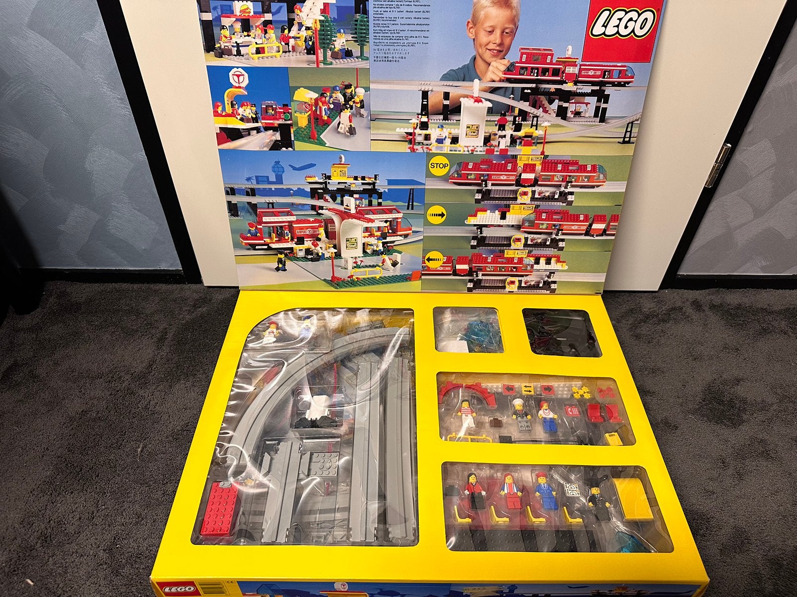 Lego 6399 Monorail airport shuttle, uniek!, Kinderen en Baby's, Speelgoed | Duplo en Lego, Ophalen, City, Lego, Zo goed als nieuw