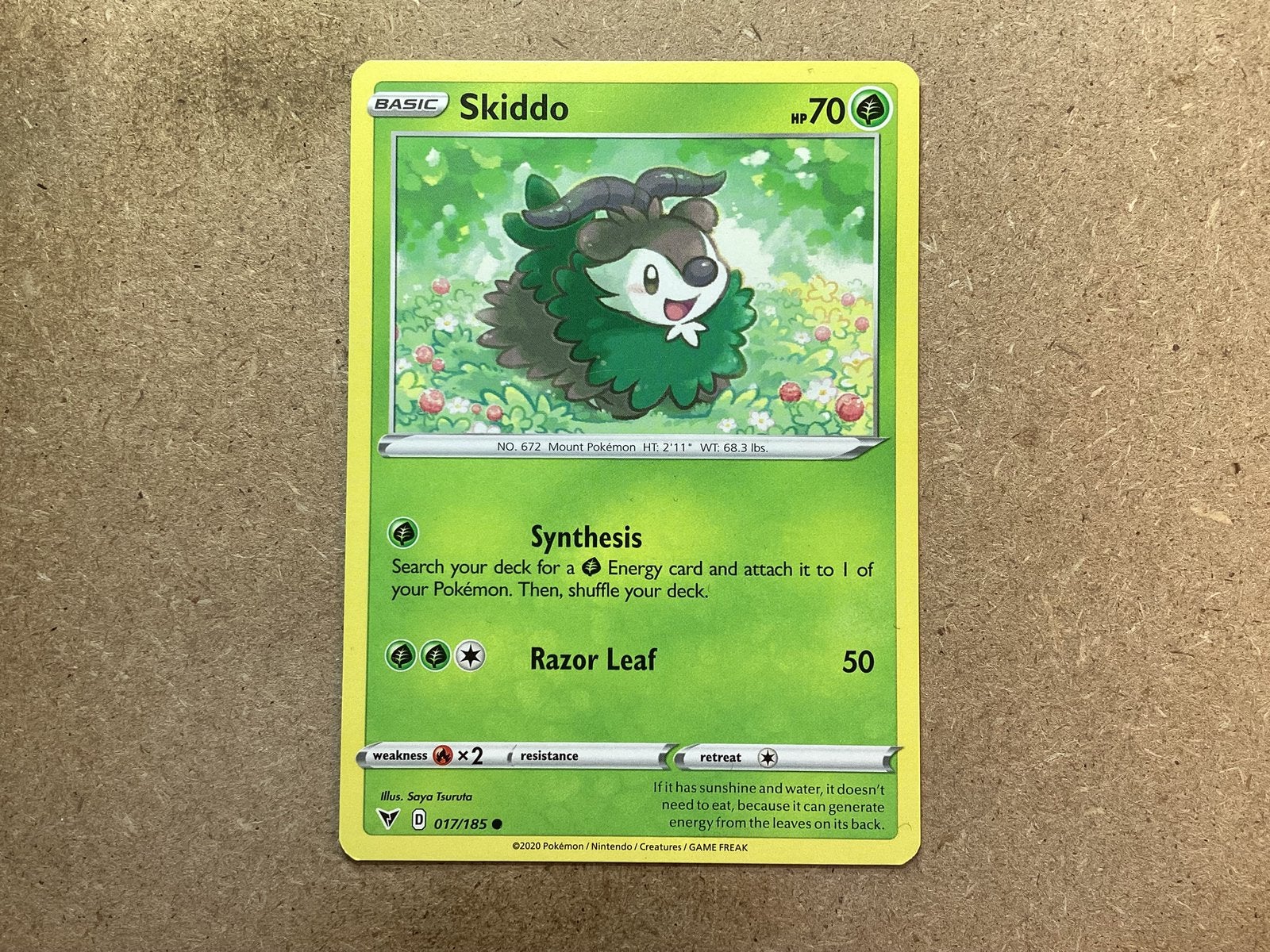 1x Skiddo [VIV 017/185] (Excellent), Ophalen of Verzenden, Zo goed als nieuw, Losse kaart