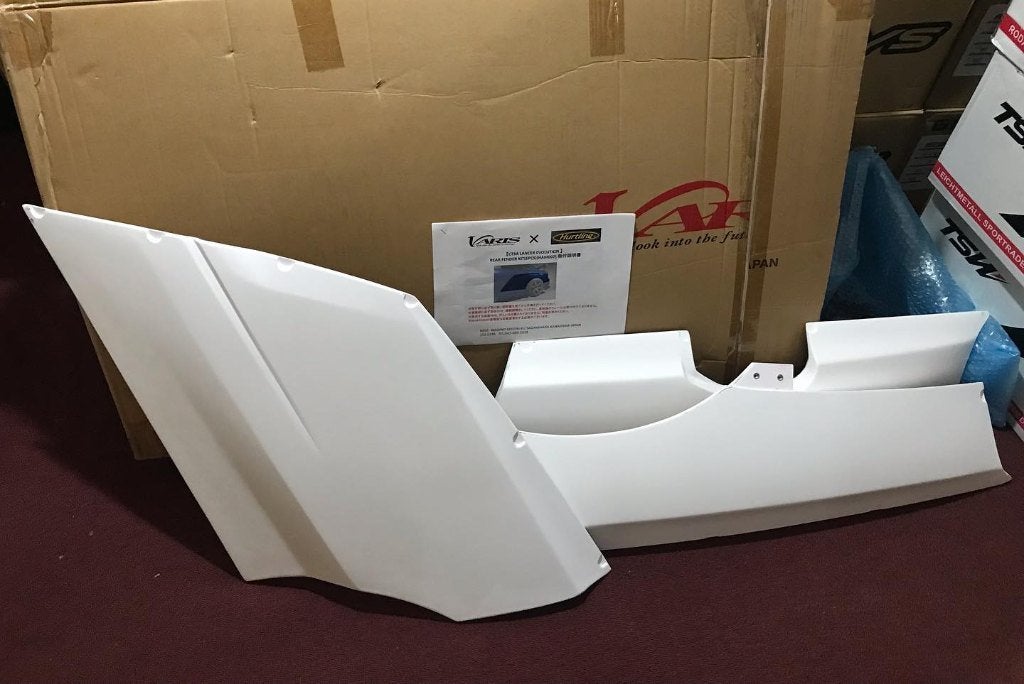 Varis wide fender set Mitsubishi Lancer Evolution Evo 7 8 9