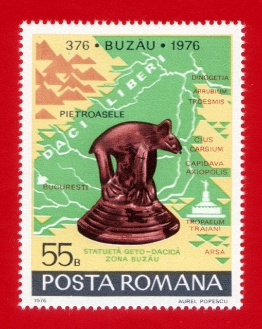 Roemenië, Landkaart, Mi. 3364 postfris, Verzenden, Overige landen, Postfris