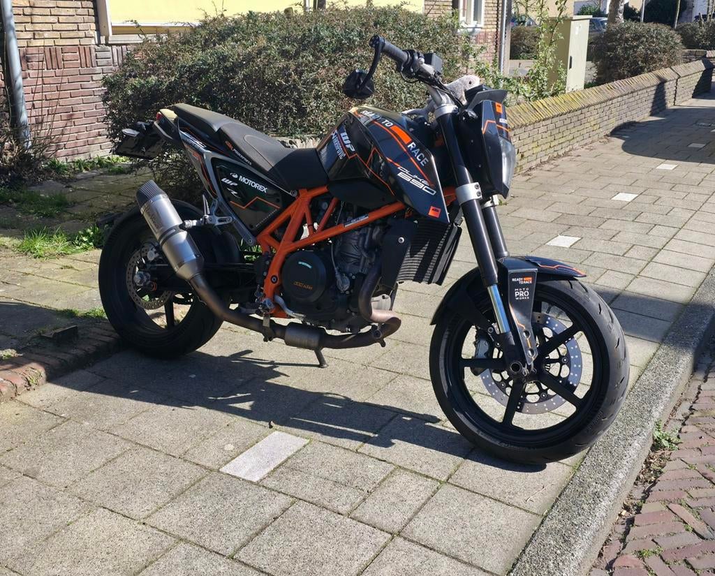 KTM Duke 690 2012 - 32KW A2 Rijbewijs!, Sportuitlaat, Particulier, 690 cc, Minimaal motorrijbewijs A2