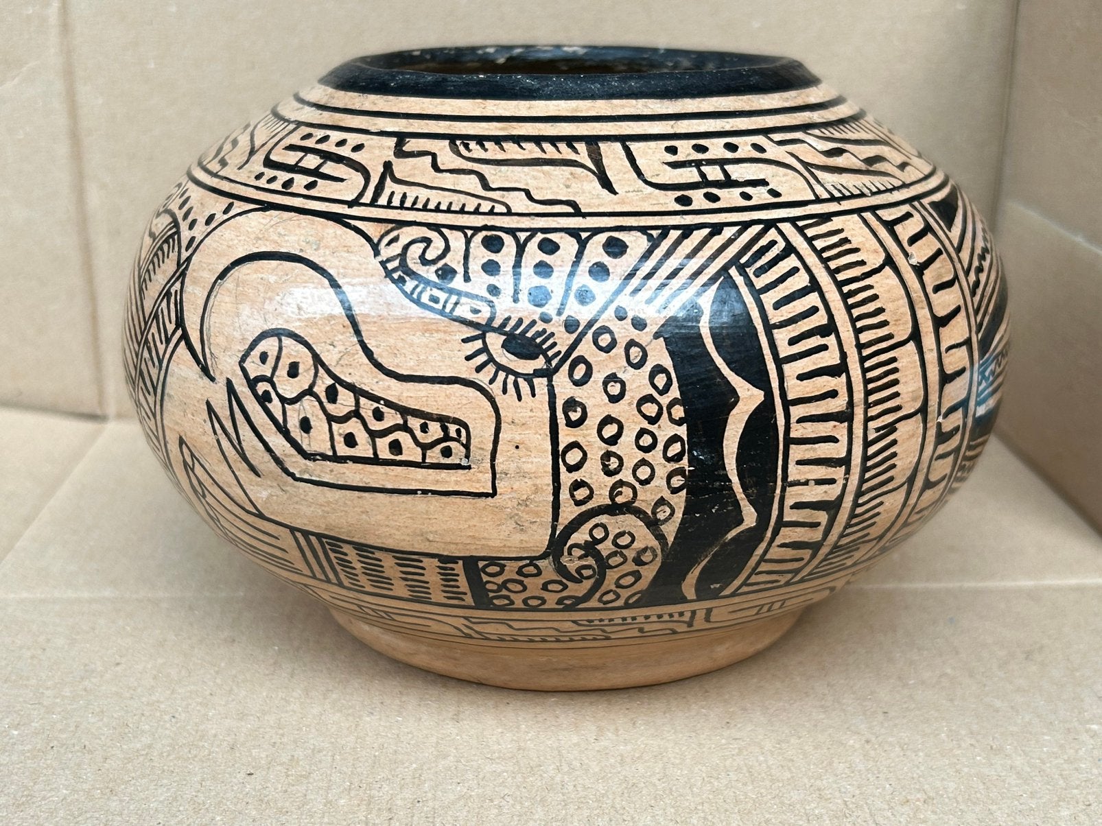 Aardewerken vaas Native American? Peruaans? Mexico?, Antiek en Kunst, Antiek | Keramiek en Aardewerk, Ophalen of Verzenden