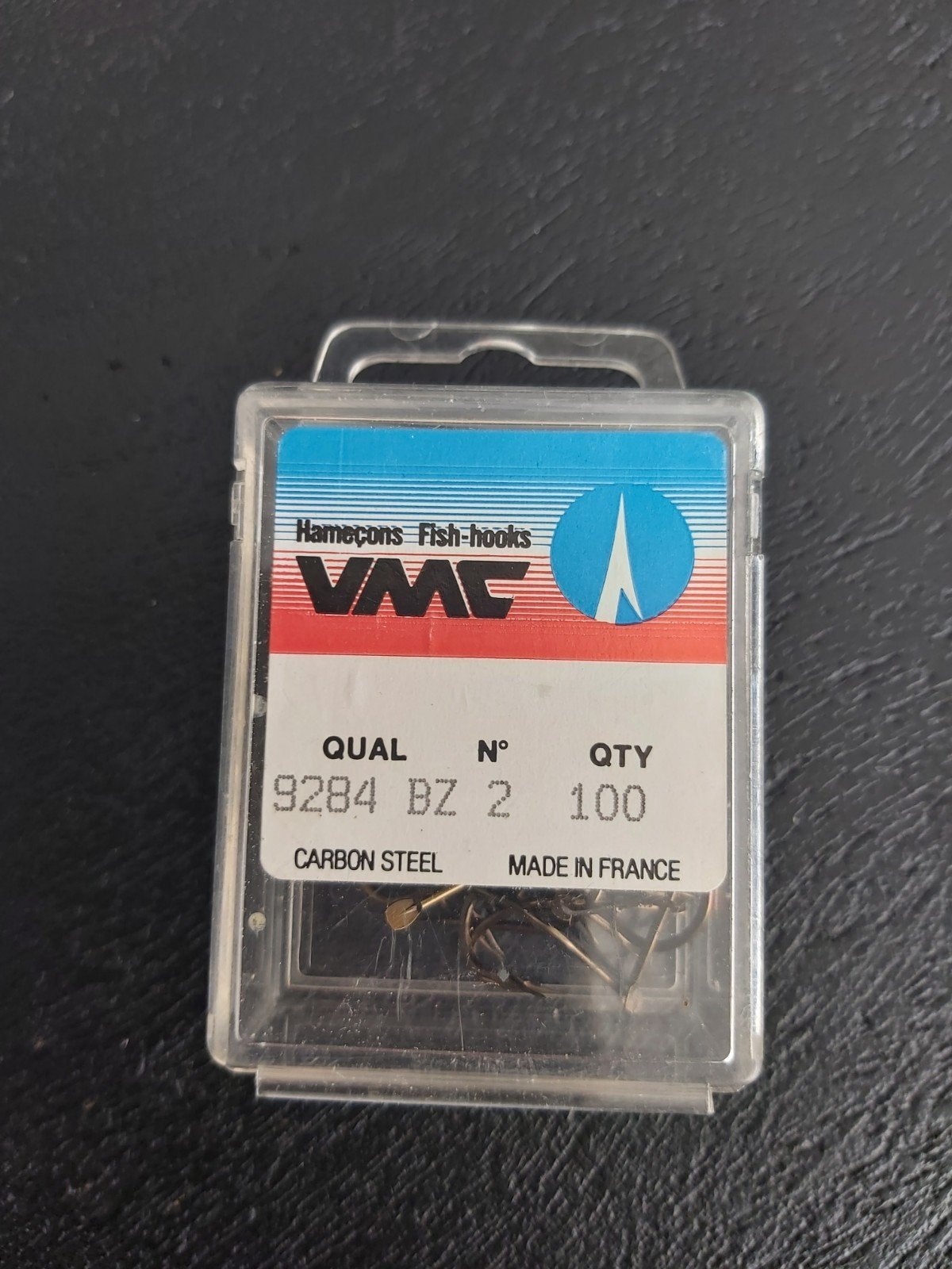 VMC Carbon Steel Vishaken - Maat 2, 100 stuks, Ophalen of Verzenden, Nieuw, Haak