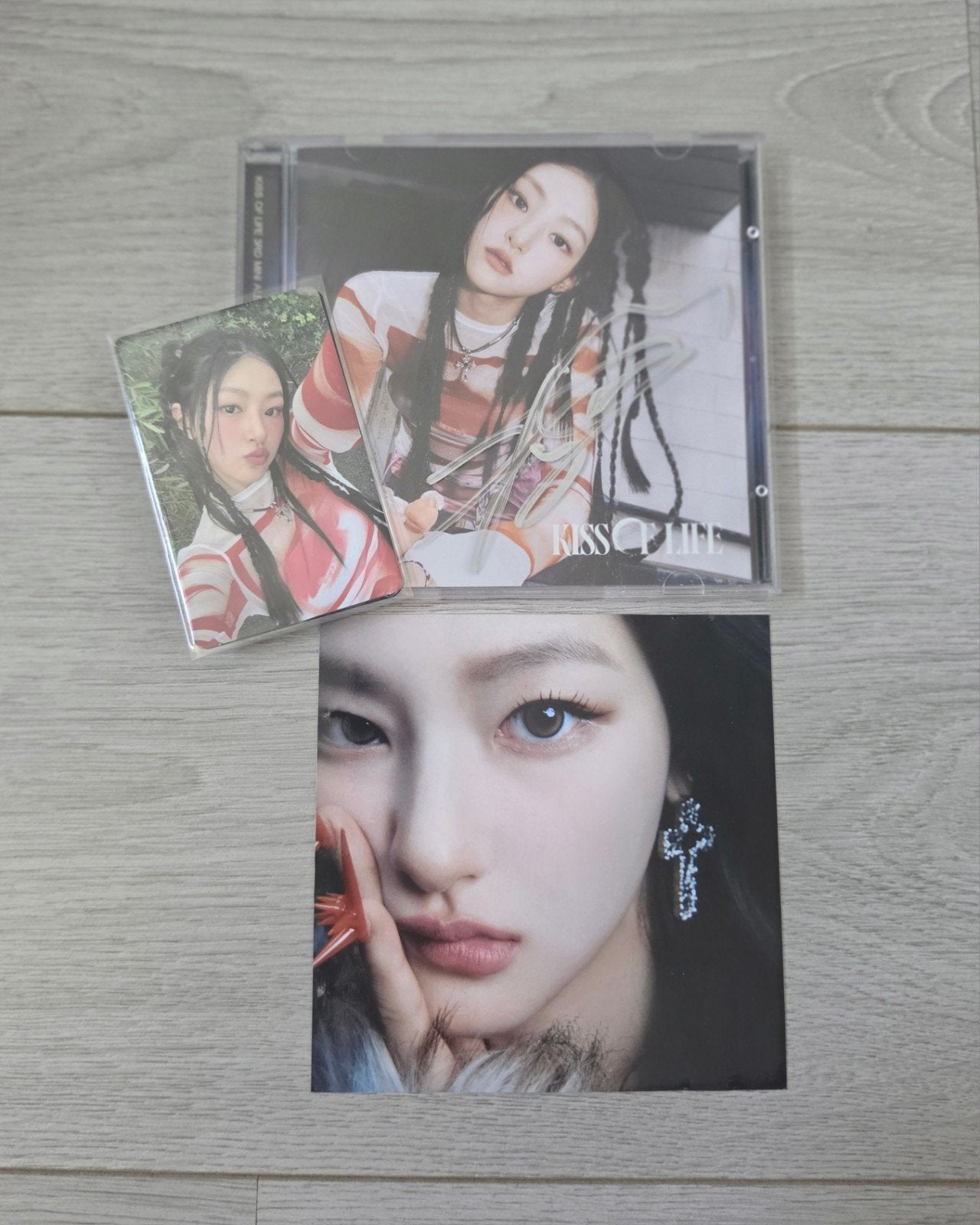 Kiss of Life - Haneul Gesigneerde CD, K-pop, Ophalen of Verzenden, Zo goed als nieuw, Gesigneerd