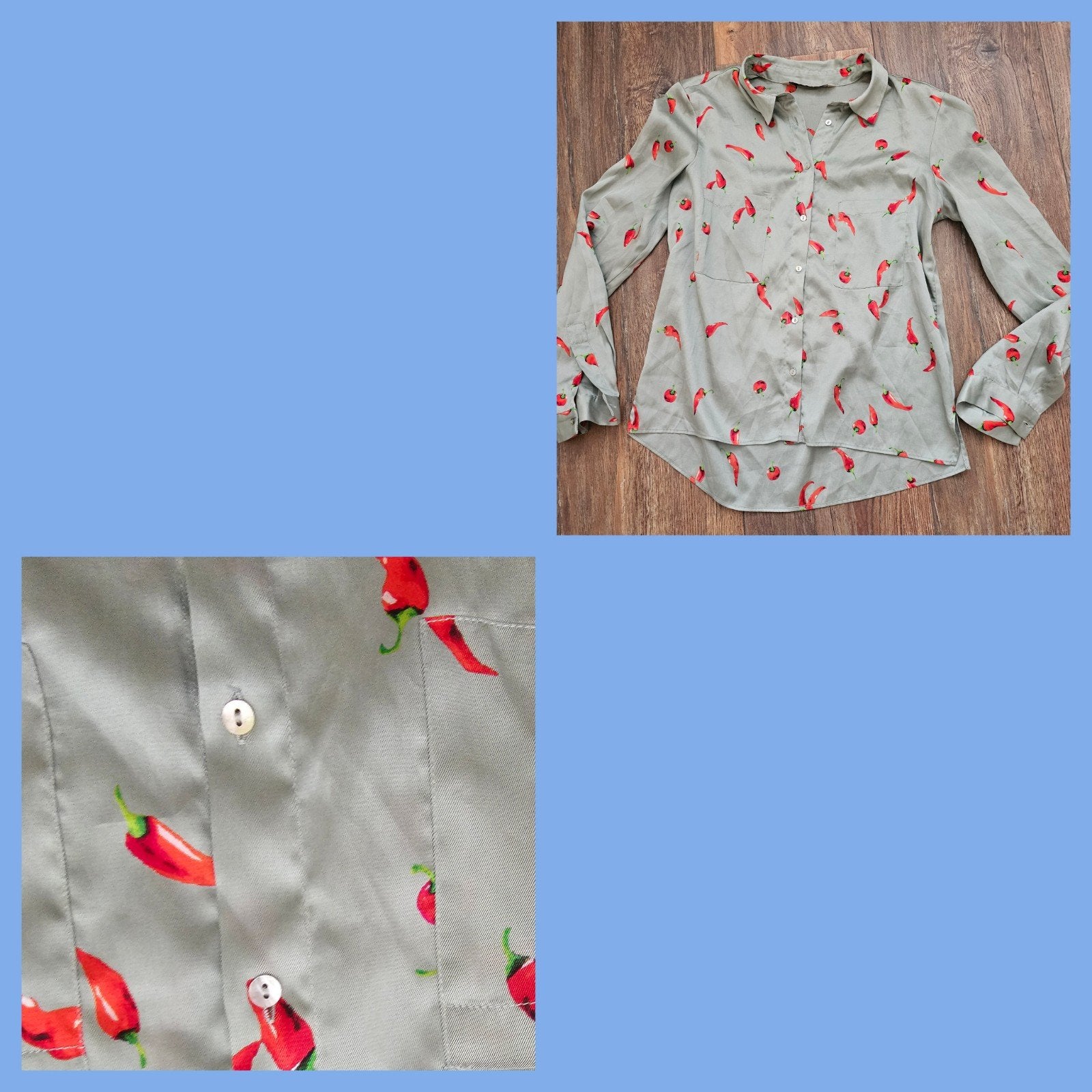 Zara prachtige groene blouse met pepertjes in zeer goede st, Ophalen of Verzenden, Zo goed als nieuw, Maat 36 (S)