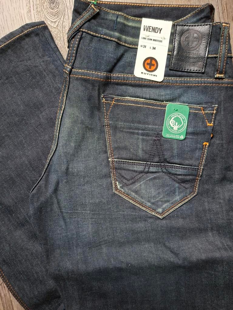 KUYICHI Wendy low bootcut jeans W31 L34, Kleding | Dames, Spijkerbroeken en Jeans, Blauw, KUYICHI, Nieuw, Ophalen of Verzenden