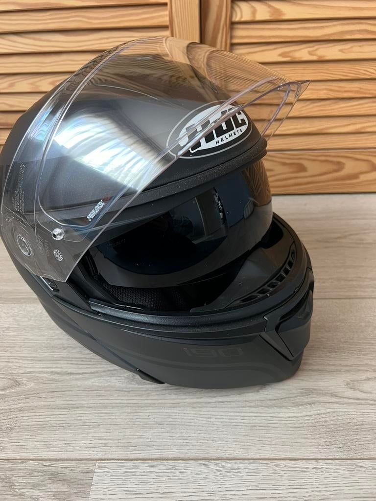 Motorhelm systeemhelm HJC i90 maat S, Motoren, Kleding | Motorhelmen, Ophalen, Tweedehands, Systeemhelm, HJC