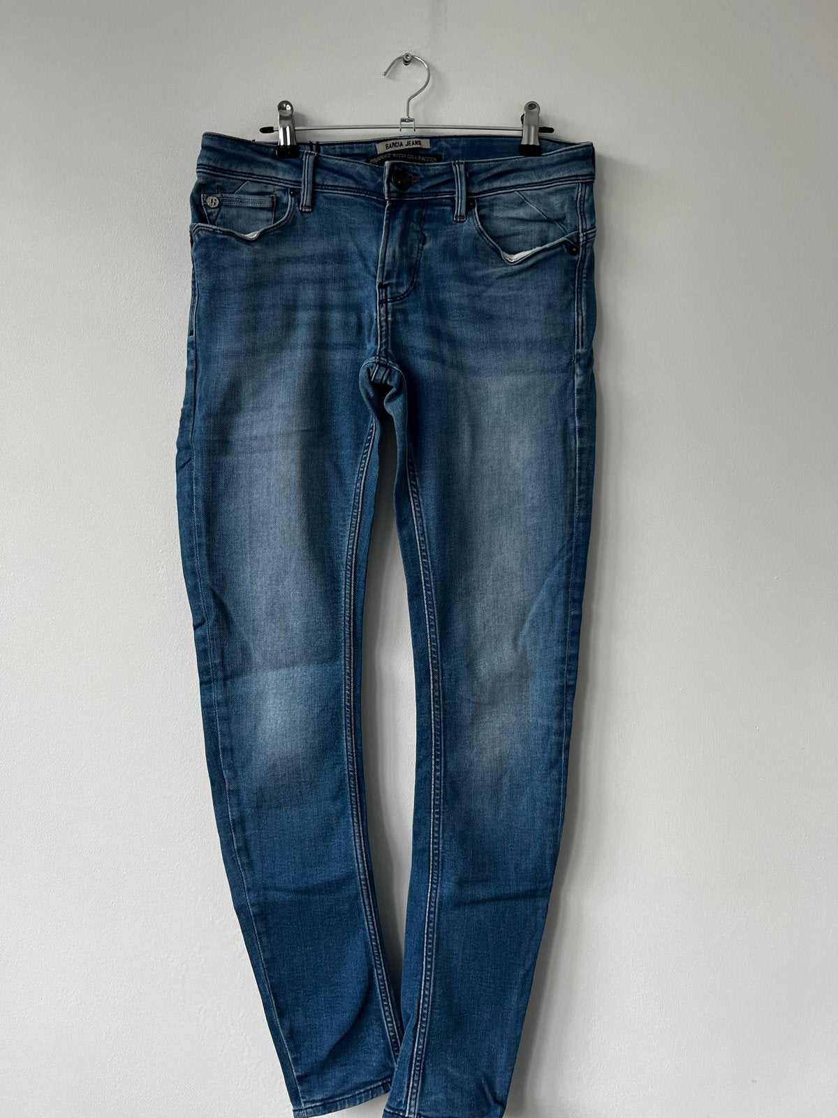 Garcia donkere jeans, W28-W29 (confectie 36), Verzenden, Gedragen, Blauw, W28 - W29 (confectie 36)
