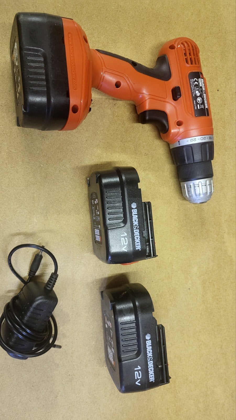 Black en decker, Ophalen of Verzenden, Zo goed als nieuw, Boor- en Schroefmachine
