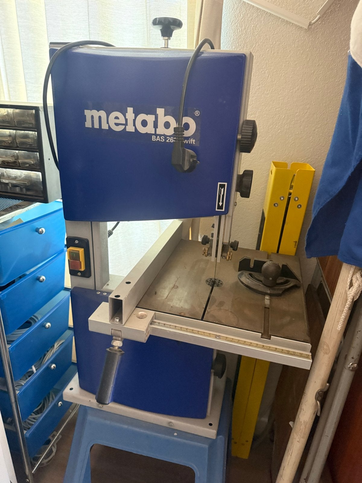 Metabo BAS 260 Swift Lintzaag -, 70 mm of meer, 600 tot 1200 watt, Ophalen of Verzenden, Zo goed als nieuw