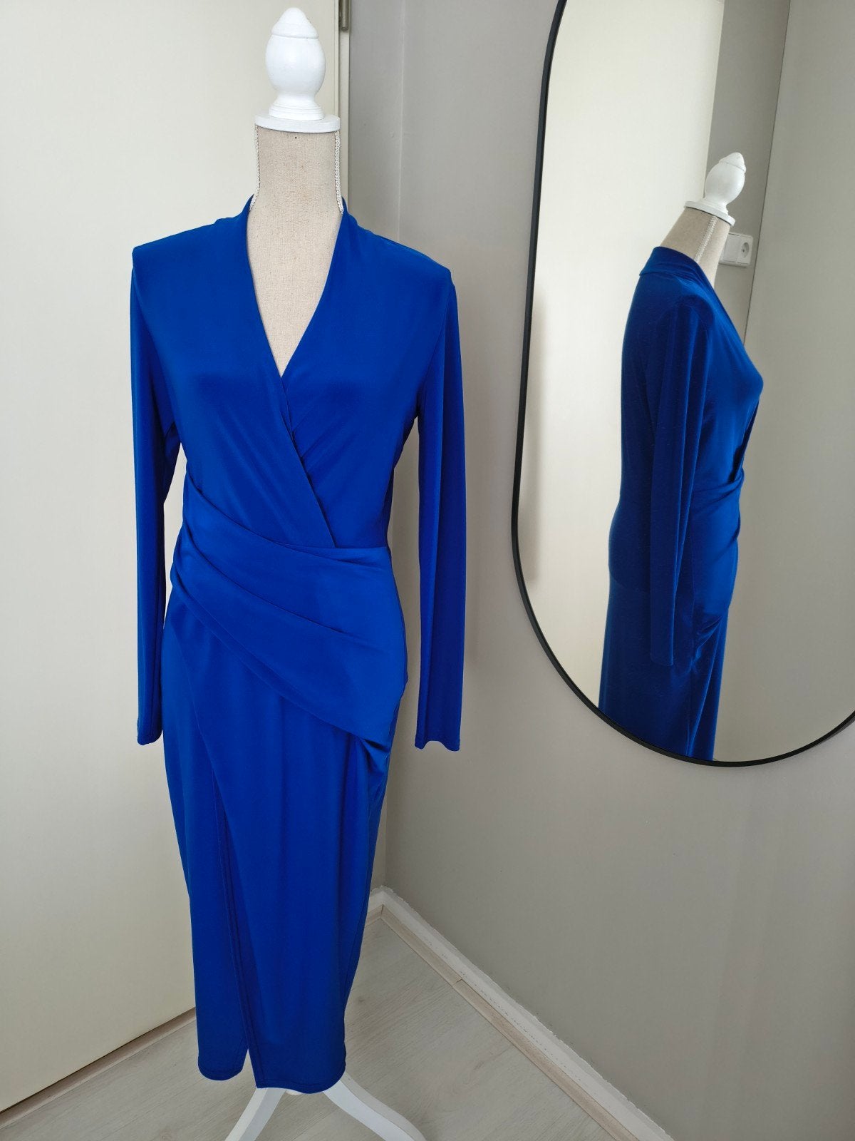 Joseph Ribkoff jurk maat 34, Blauw, Joseph Ribkoff, Cocktailjurk, Ophalen of Verzenden
