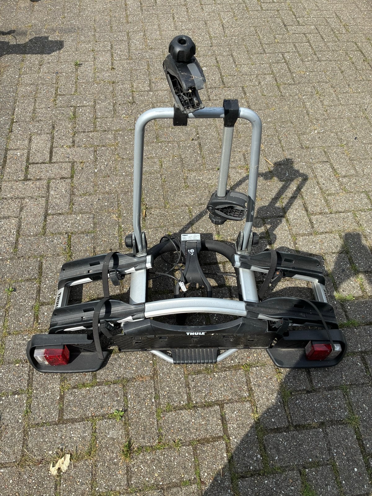 Thule EuroWay G2 921 fietsendrager (zonder sleutel), Ophalen of Verzenden, Zo goed als nieuw, 2 fietsen, Trekhaakdrager