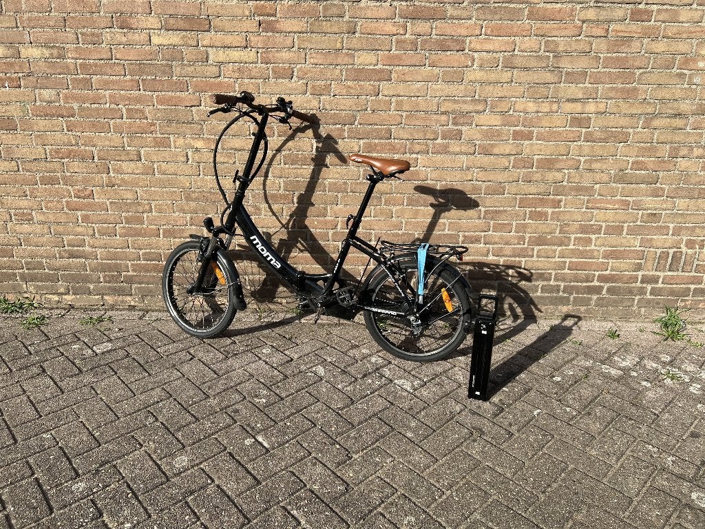 Elektrische vouwfiets ' ebike 20'  (merk: Moma), 20 inch of meer, Gebruikt, Versnellingen, Totaal opvouwbaar