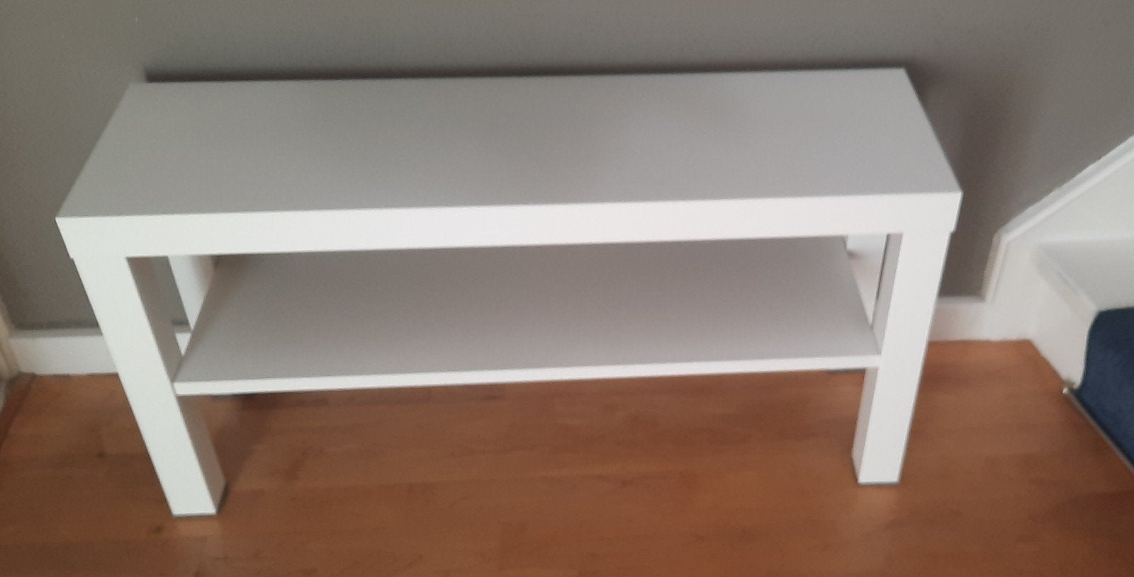 Eenvoudig wit IKEA tafeltje - Nieuwstaat, Ophalen, Overige materialen, Minder dan 50 cm, 50 tot 100 cm