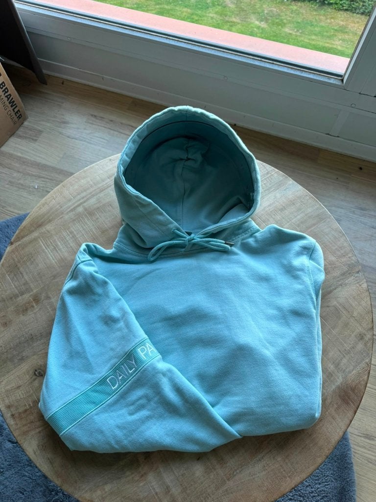 Daily Paper Hoodie Captain Lichtblauw, Ophalen of Verzenden, Daily Paper, Gedragen, Maat 48/50 (M)