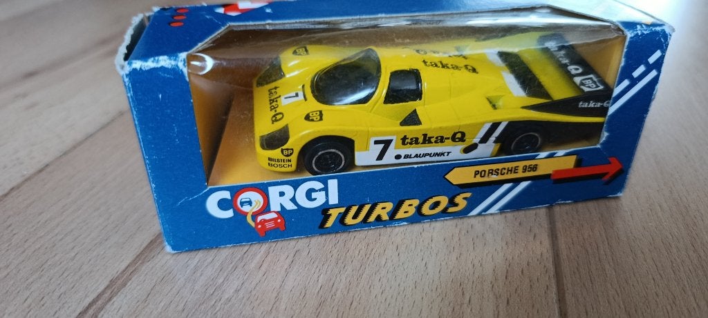 Porsche 956 Corgi 1:43 in ovp, Ophalen of Verzenden, Nieuw, Auto, Corgi